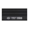 Obrázek Cooler Master zdroj X Mighty 2000 W, 120 mm, Plně modulární, 80 Plus Platinum, ATX 3.1