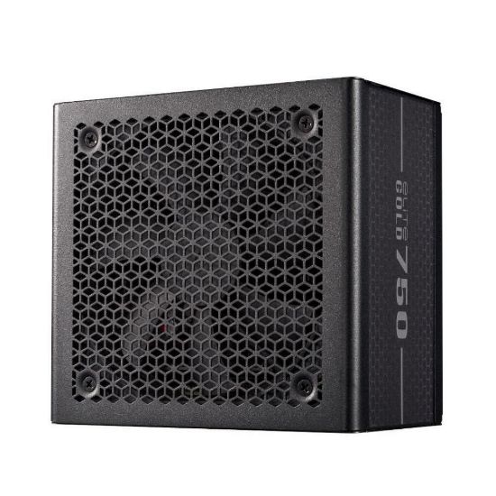Obrázek Cooler Master zdroj ELITE Gold 750 W FM, 120mm, Plně modulární, 80 Plus Gold, ATX 3.1