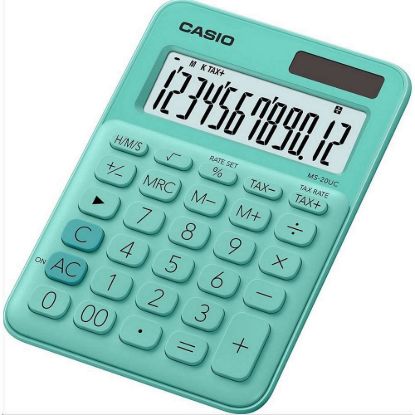 Obrázek CASIO kalkulačka MS 20UC GN, Stolní kalkulátor