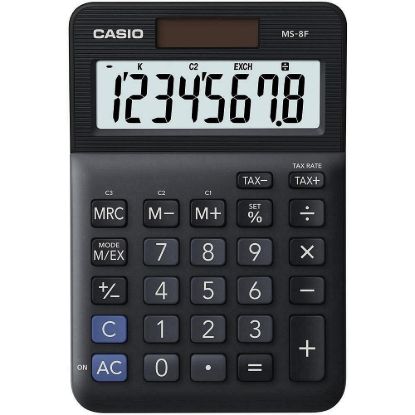 Obrázek CASIO kalkulačka MS 8 F, stolní kalkulátor