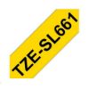 Obrázek BROTHER TZESL661 - kazeta TZ šířky 36mm, lamino TZE- SL661, žlutá/ černé písmo