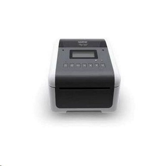 Obrázek BROTHER tiskárna štítků TD- 4555DNWB (tisk títků, 300 dpi, max šířka štítků 108 mm) USB, LAN, WiFi, Blu.