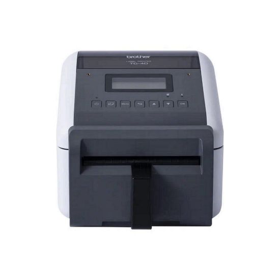 Obrázek BROTHER tiskárna linerless štítků TD- 4555DNWBFC (tisk štítků, 300 dpi, max šířka štítků 108 mm) USB, LAN, WiFi