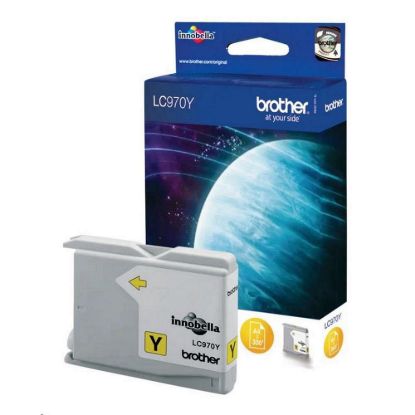 Obrázek BROTHER INK LC- 970Y yellow (EW*) cca 300
