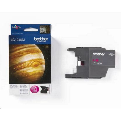 Obrázek BROTHER INK LC- 1240M magenta MFC- J6910DW cca 600