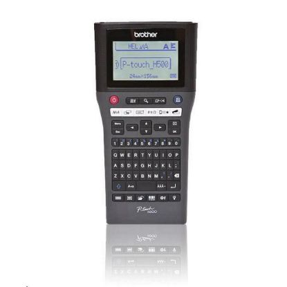 Obrázek BROTHER tiskárna štítků PT- H500 - 24mm, pásky TZe, mobilní, Profesionální PC Tiskárna Štítků - popisovač
