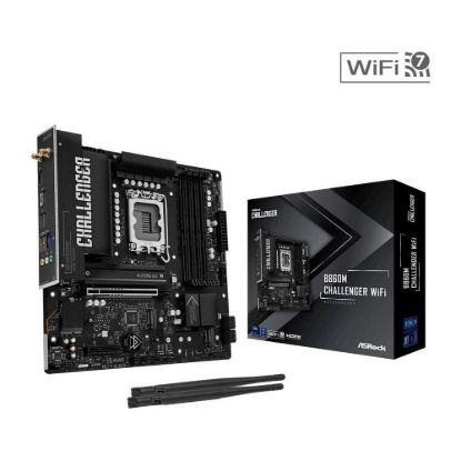 Obrázek ASRock MB Sc LGA1851 B860M Challenger WiFi, Intel B860, 4xDDR5, 1xHDMI, WiFi, mATX