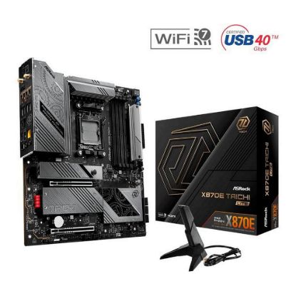 Obrázek ASRock MB Sc AM5 X870E TAICHI LITE, AMD X870, 4xDDR5, 1xHDMI, 2xUSB4, WI- FI