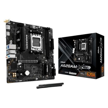 Obrázek ASRock MB Sc AM5 A620AM- X WIFI, AMD A620A, 2xDDR5, 1xHDMI, 1xDP, WIFI