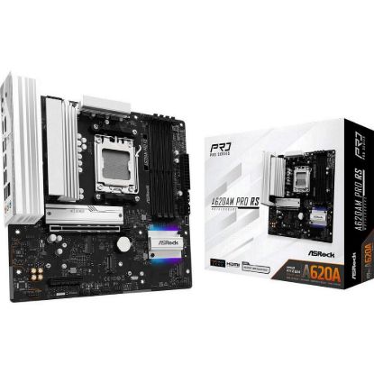 Obrázek ASRock MB Sc AM5 A620AM PRO RS, AMD X620A, 4xDDR5, 1xHDMI, 1xDP