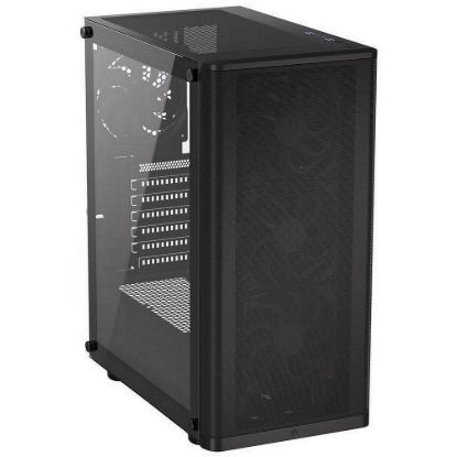 Obrázek ENDORFY Case Ventum 200 Air, Průhledná bočnice, ATX, 4 x 120mm, černá