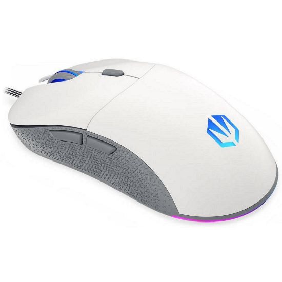 Obrázek ENDORFY Herní myš GEM Plus Onyx White, USB, ARGB, bílá