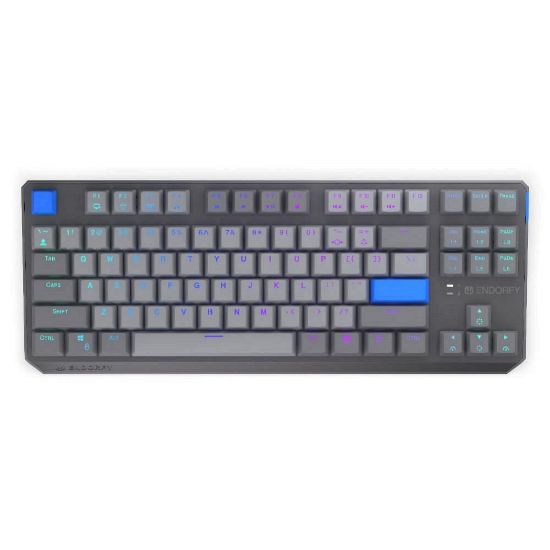 Obrázek ENDORFY Herní klávesnice Thock V2 TKL, Mechanická, Bezdrátová, US, ARGB