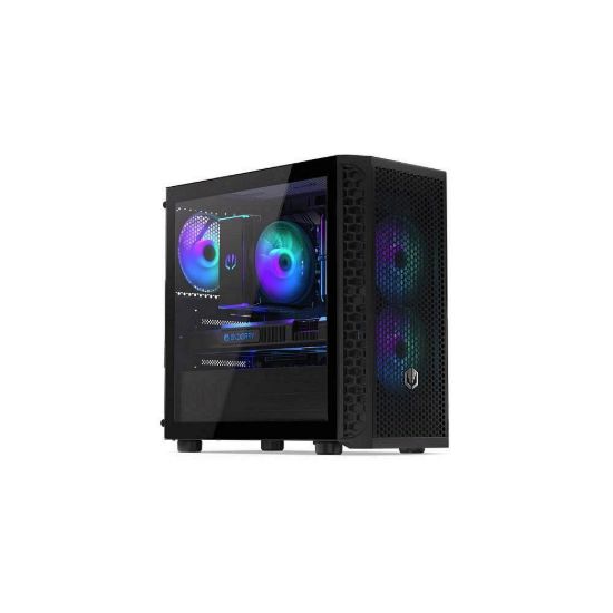 Obrázek ENDORFY Case Signum M30 ARGB, Průhledná bočnice, mATX, 3 x 120mm, černá