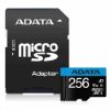 Obrázek ADATA MicroSDHC karta 256 GB UHS- I Class 10, Premier + adaptér
