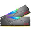Obrázek ADATA XPG DIMM DDR4 16 GB (Kit of 2) 3200MHz CL16, Spectrix D50 RGB, Šedá