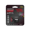 Obrázek ADATA MicroSDXC karta 128 GB High Endurance UHS- I C10 V30 A2 (R: 100/ W: 85 MB/ s) + SD adaptér
