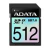 Obrázek ADATA SDXC karta 512 GB Extreme, PCIe Gen3, UHS- I, C10, V30, (R: 800/ W: 700 MB/ s)
