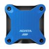 Obrázek ADATA Externí SSD 1 TB SD620, USB Micro- B, USB 3.2 Gen 2, R: 520/ W: 460MB/ s, modrá