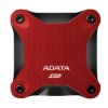 Obrázek ADATA Externí SSD 2 TB SD620, USB Micro- B, USB 3.2 Gen 2, R: 520/ W: 460MB/ s, červená
