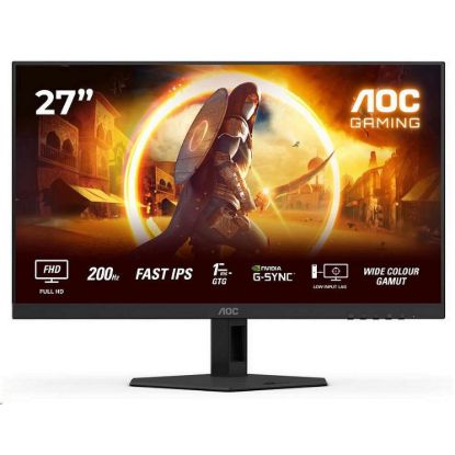 Obrázek AOC MT 27" 27G4HRE - 1920 x 1080, IPS, 200 Hz, HDR10, 2xHDMI, 1xDP, Repro
