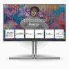 Obrázek AOC MT VA LCD WLED 31, 5" U32U3CV - IPS nano color, 3840 x 2160, HDMI, DP, USB- C, USB 3.2, RJ45, pivot, repro