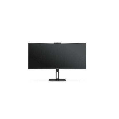 Obrázek AOC MT VA LCD WLED 34" CU34V5CW/ BK - VA panel, 3440 x 1440, HDMI, DP, USB, USB- C, nast. vyska, repro, webcam, zakriven