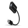 Obrázek AXAGON RVH- VGA N, HDMI - > VGA redukce / adaptér, FullHD, audio výstup, micro USB nap. konektor