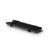Obrázek AXAGON CLR- M2L3, hliníkový pasivní chladič pro M.2 2280 SSD, výška 3 mm