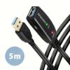 Obrázek AXAGON ADR- 305, USB 3.2 Gen 1 A- M - > A- F aktivní prodlužovací / repeater kabel, 5m