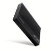 Obrázek AXAGON EE25- GTR, USB- C 10Gbps - SATA 6G 2.5" RIBBED box, černý