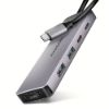 Obrázek AXAGON HMC- 5H60, USB 5Gbps hub, porty 2x USB- A, 1x USB- C, HDMI 4k/ 60, PD 100 W, kabel USB- C 15cm