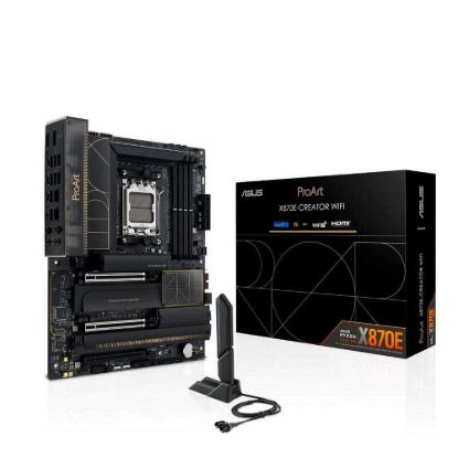 Obrázek ASUS MB Sc AM5 PROART X870E- CREATOR WIFI, AMD X870, 4xDDR5, 1xHDMI, 2xUSB4, WiFi