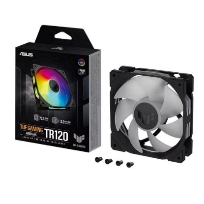 Obrázek ASUS ventilátor TUF GAMING TR120 ARGB, 1 x 120mm, černá