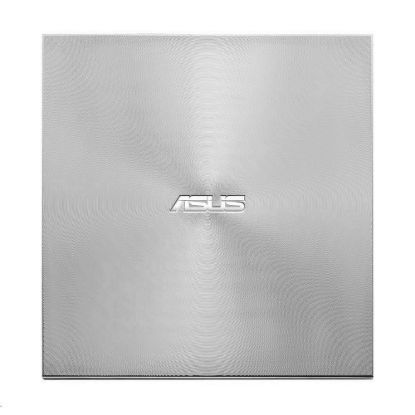 Obrázek ASUS DVD ZenDrive SDRW- 08U8M- U SILVER, External Slim DVD- RW, stříbrná