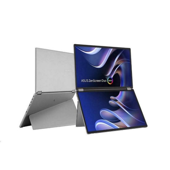 Obrázek ASUS LCD 14" MQ149CD ZenScreen Duo OLED 1920 x 1200 DisplayHDR™ 400 True Black, Dual USB Type- C®, mini- HDMI®