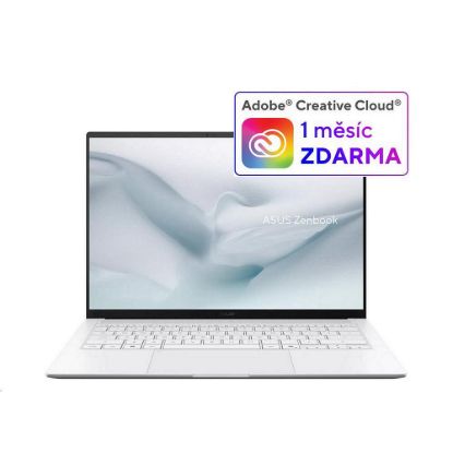 Obrázek ASUS NTB Zenbook S 14 (UX5406AA- OLED081X), Ultra 9 386H, 14" 2880 x 1800, 32 GB, 1 TB SSD, Intel, W11 Pro, White