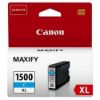 Obrázek Canon CARTRIDGE PGI- 1500XL C azurová pro Maxify MB2050, MB2150, MB2350, MB2750 a MB2755 (1020 str.)