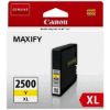 Obrázek Canon CARTRIDGE PGI- 2500XL Y žlutá pro Maxify iB4050, iB4150, MB5050, MB5150, MB5155, MB5350, MB5450 a MB…
