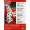 Obrázek Canon fotopapír HR- 101 A4, 50ks, matný, 106 g/ m