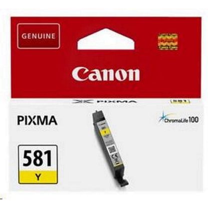 Obrázek Canon CARTRIDGE CLI- 581 žlutá pro PIXMA TS615x, TS625x, TS635x, TS815x, TS825x, TS835x, TS915x (257 str.)