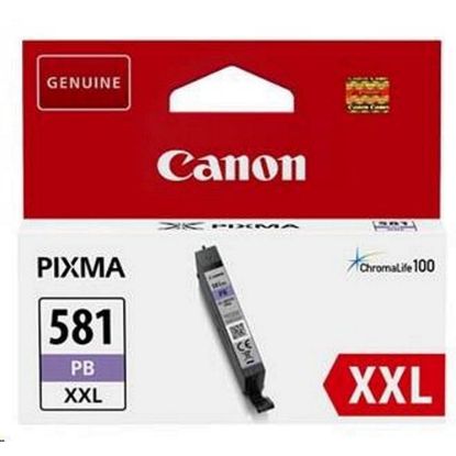 Obrázek Canon CARTRIDGE CLI- 581 XXL foto modrá pro PIXMA TS615x, TS625x, TS635x, TR7550, TS815x (9 140 str.)
