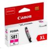 Obrázek Canon CARTRIDGE PGI- 581XL purpurová pro PIXMA TS615x, TS625x, TS635x, TR7550, TS815x (466 str.)
