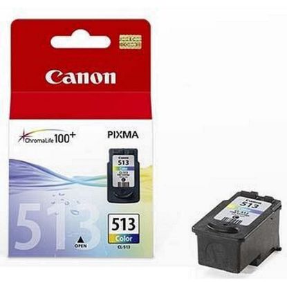 Obrázek Canon CARTRIDGE CL- 513 barevná pro PIXMA IP 2700, MP 2 x 0, MP49x, MX3 x 0, MX4 x 0 (350 str.)