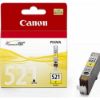 Obrázek Canon CARTRIDGE CLI- 521Y žlutá pro MP- 980, PIXMA iP3600, iP4600, 4700, MP540, 550, 560, MP620, 630, 640 (505 str.)