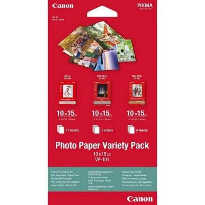 Obrázek Canon PAPÍR Photo Paper Variety Pack 10 x 15cm VP- 101