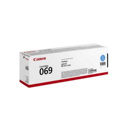 Obrázek Canon TONER CRG 069 C azurová pro LBP673Cdw, MF752Cdw, MF754Cdw, MF752Cdw II a MF754Cdw II (1 900 str.)