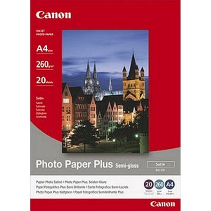 Obrázek Canon fotopapír SG- 201 10 x 15cm, saténový, 260g/ m2, 50ks