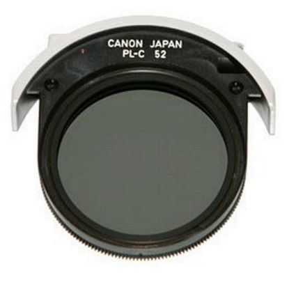 Obrázek Canon filtr 52 mm PL- C polarizační filtr Drop- In