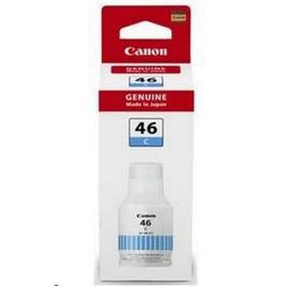 Obrázek Canon Cartridge GI- 46 C azurová pro Maxify GX6040, GX6050, GX7040 a GX7050 pro (14 000 str.)
